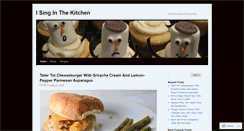 Desktop Screenshot of isinginthekitchen.com