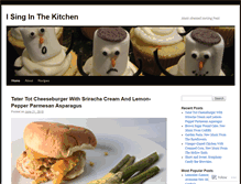 Tablet Screenshot of isinginthekitchen.com